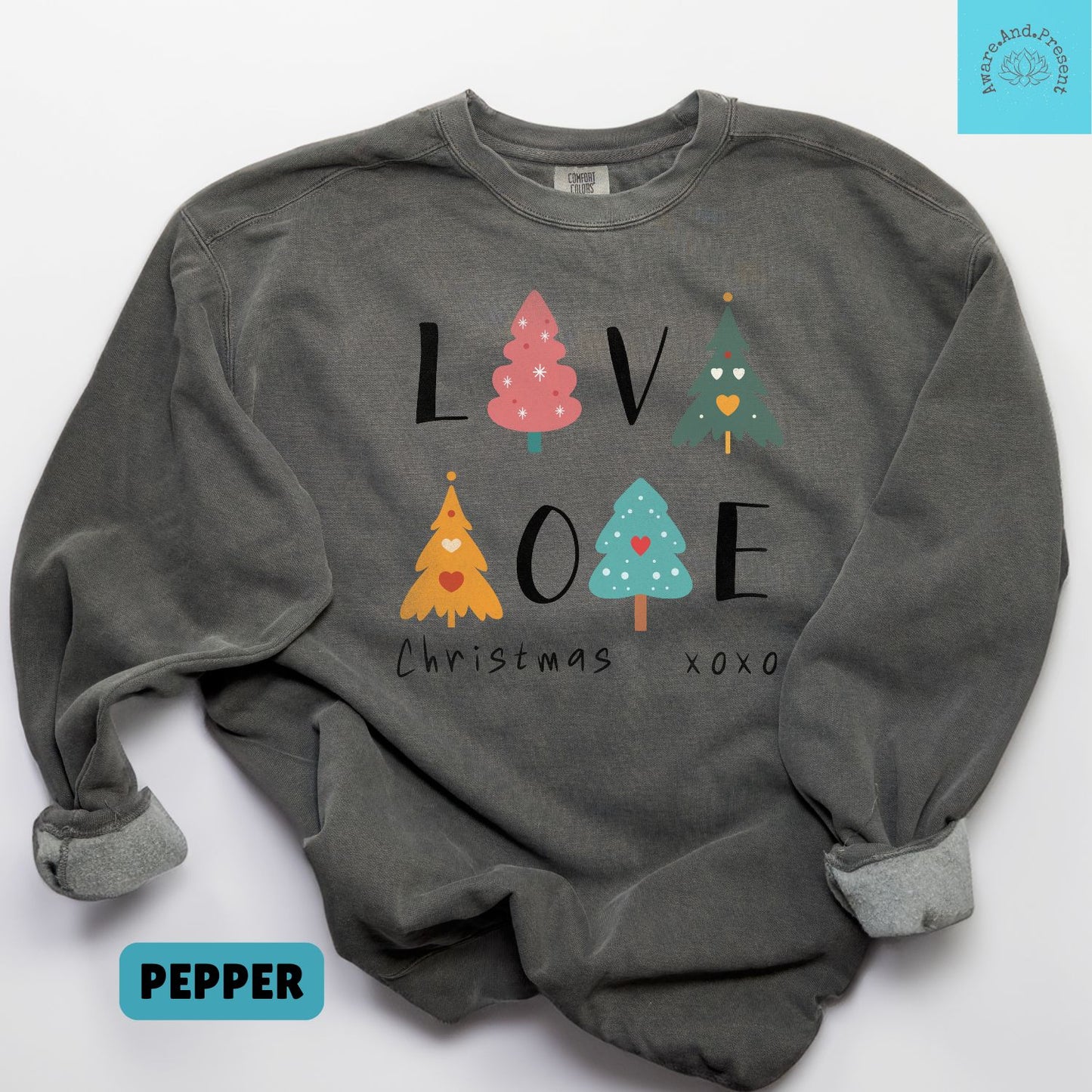 Retro Xmas XOXO Sweatshirt