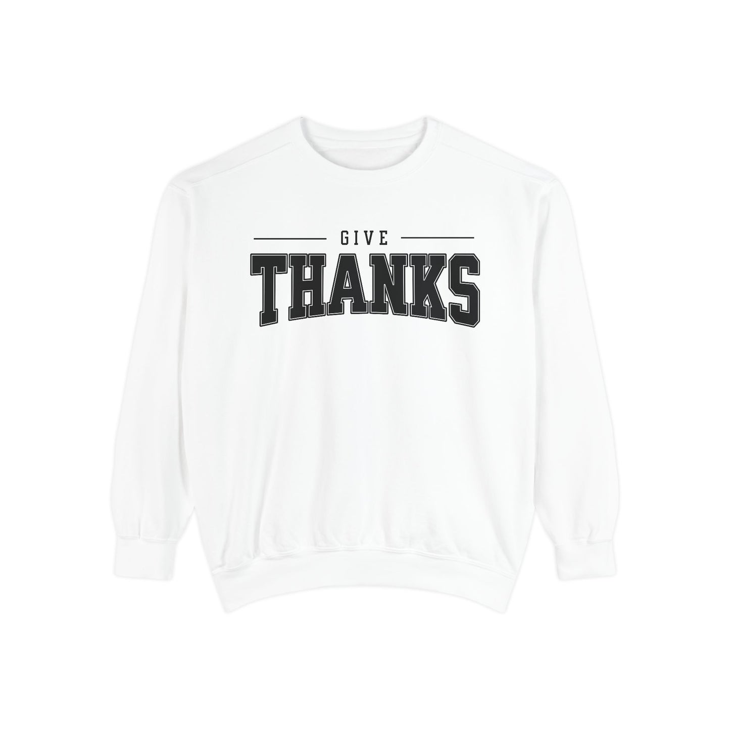 Give Thanks Mascot Sweatshirt