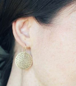 Gold Star Earrings