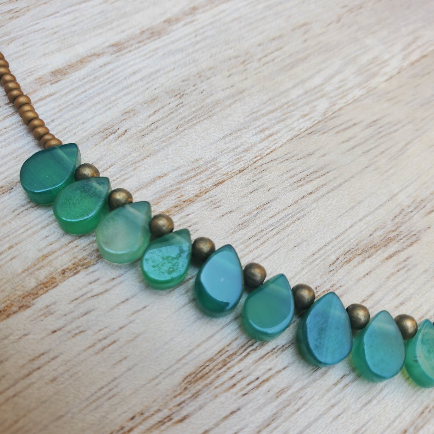 Serenity Green Onyx Necklace